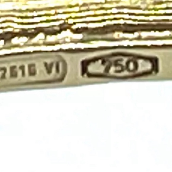 Stunning Marco Bicego 'Lucia' Diamond 18K Gold Bangle - Picture 11 of 17